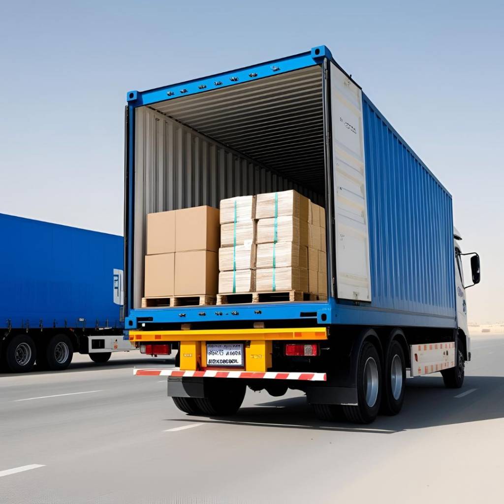 commercial truck rental services in Dubai